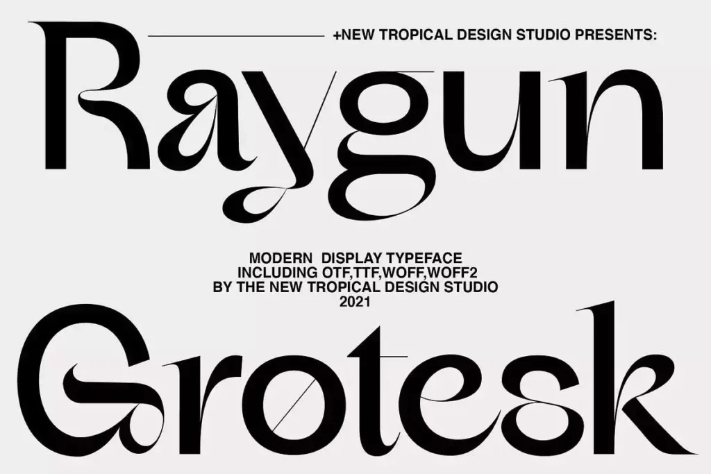 Raygun Font