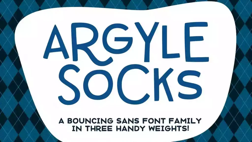 Argyle Socks Font