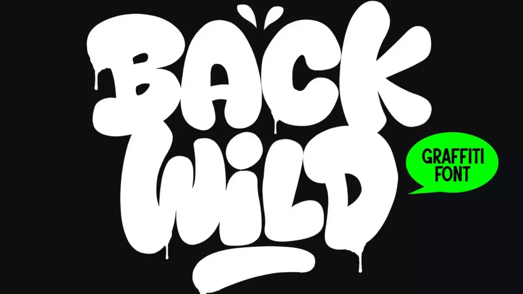 Back Wild Font