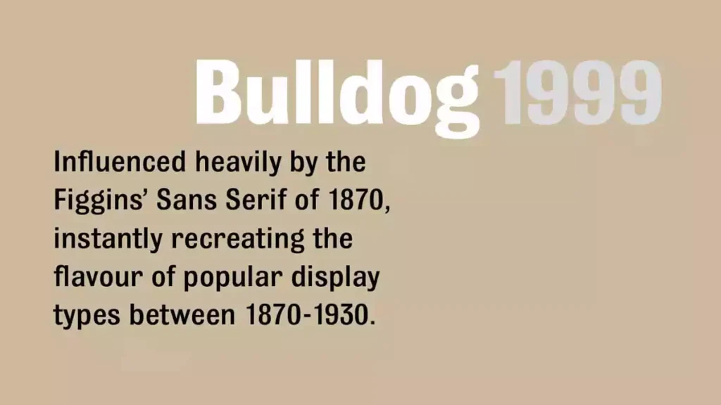 Bulldog Font