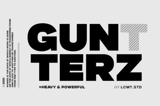 Gunterz Font