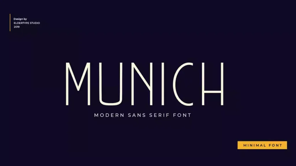 Munich Sans Font