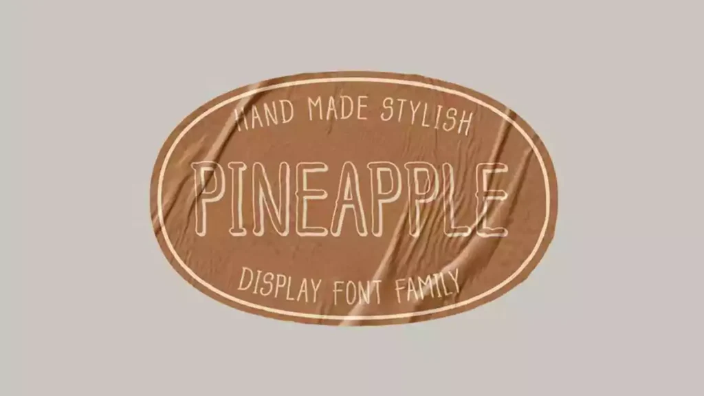 Pineapple Font