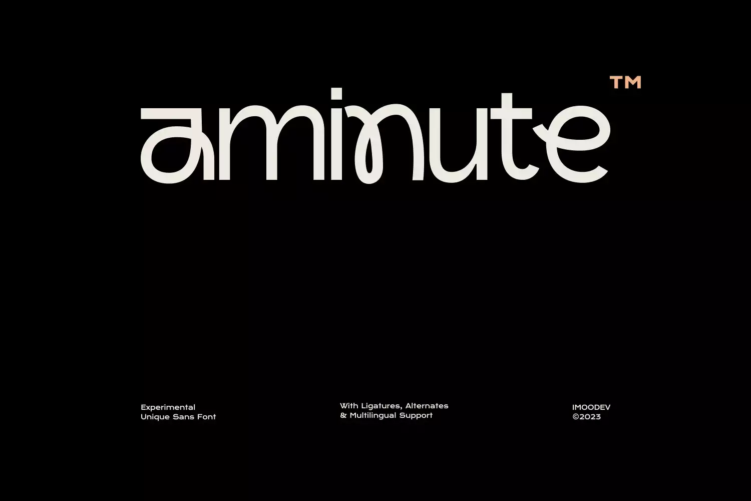 Aminute Font