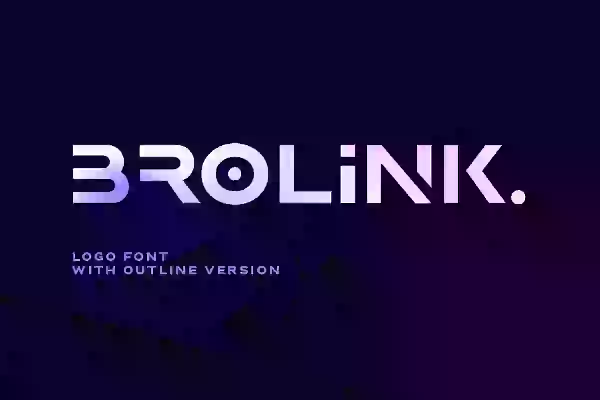 Brolink Font