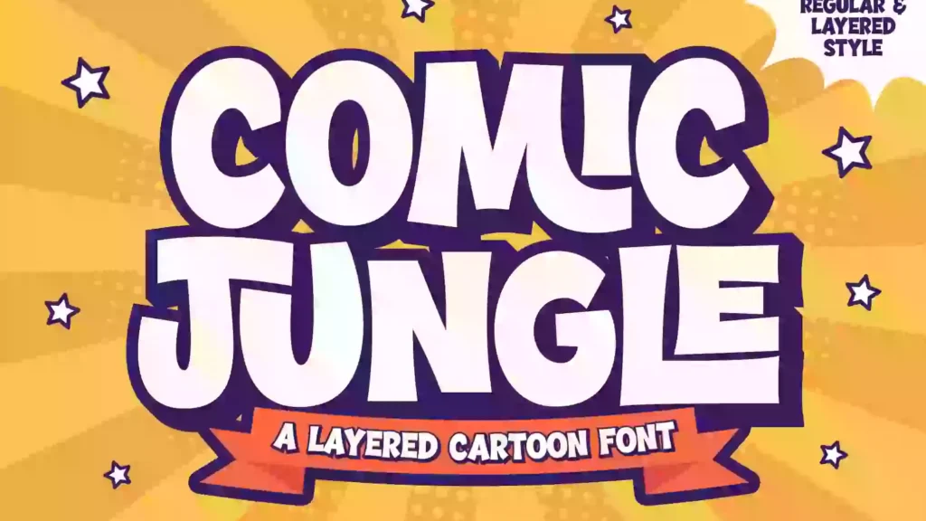 Comic Jungle Font