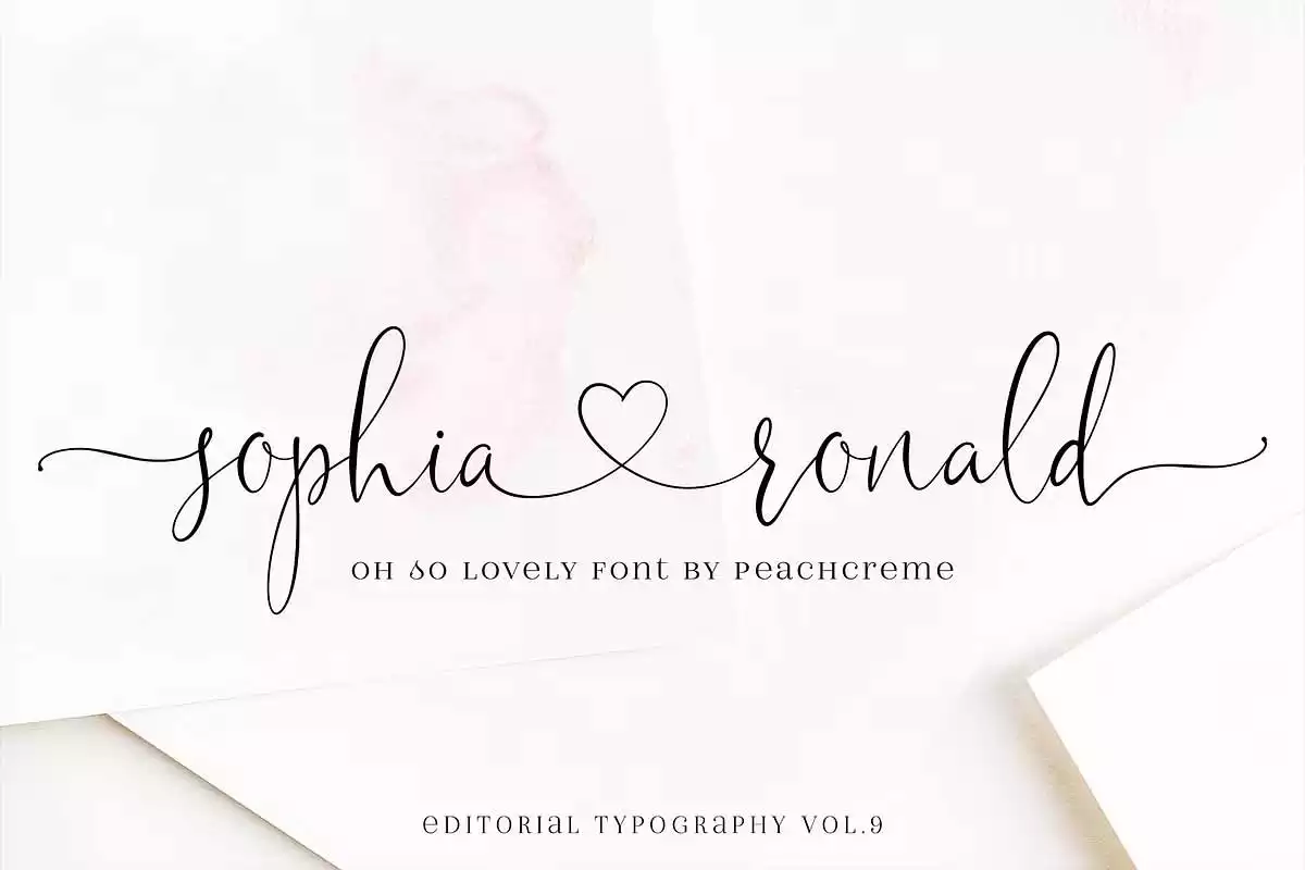 Sophia Ronald Font