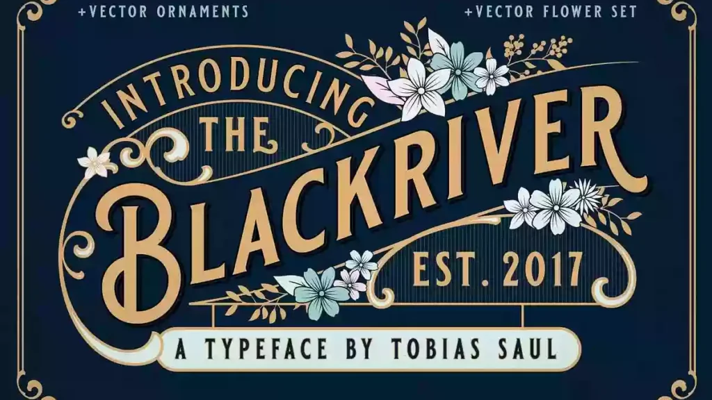 Blackriver Font