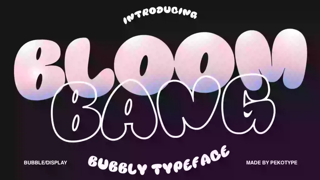 Bloombang Font