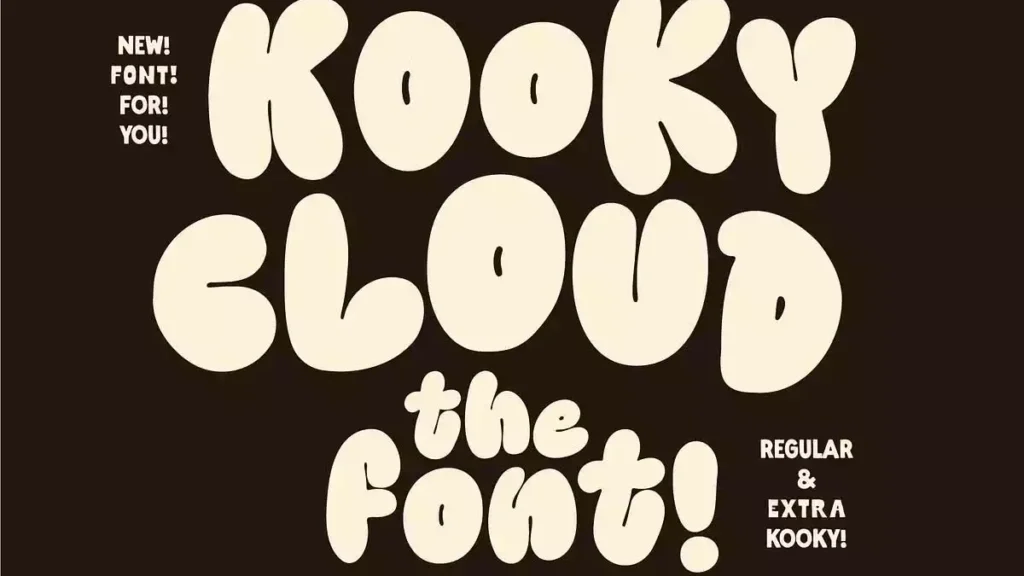 Kooky Cloud Font