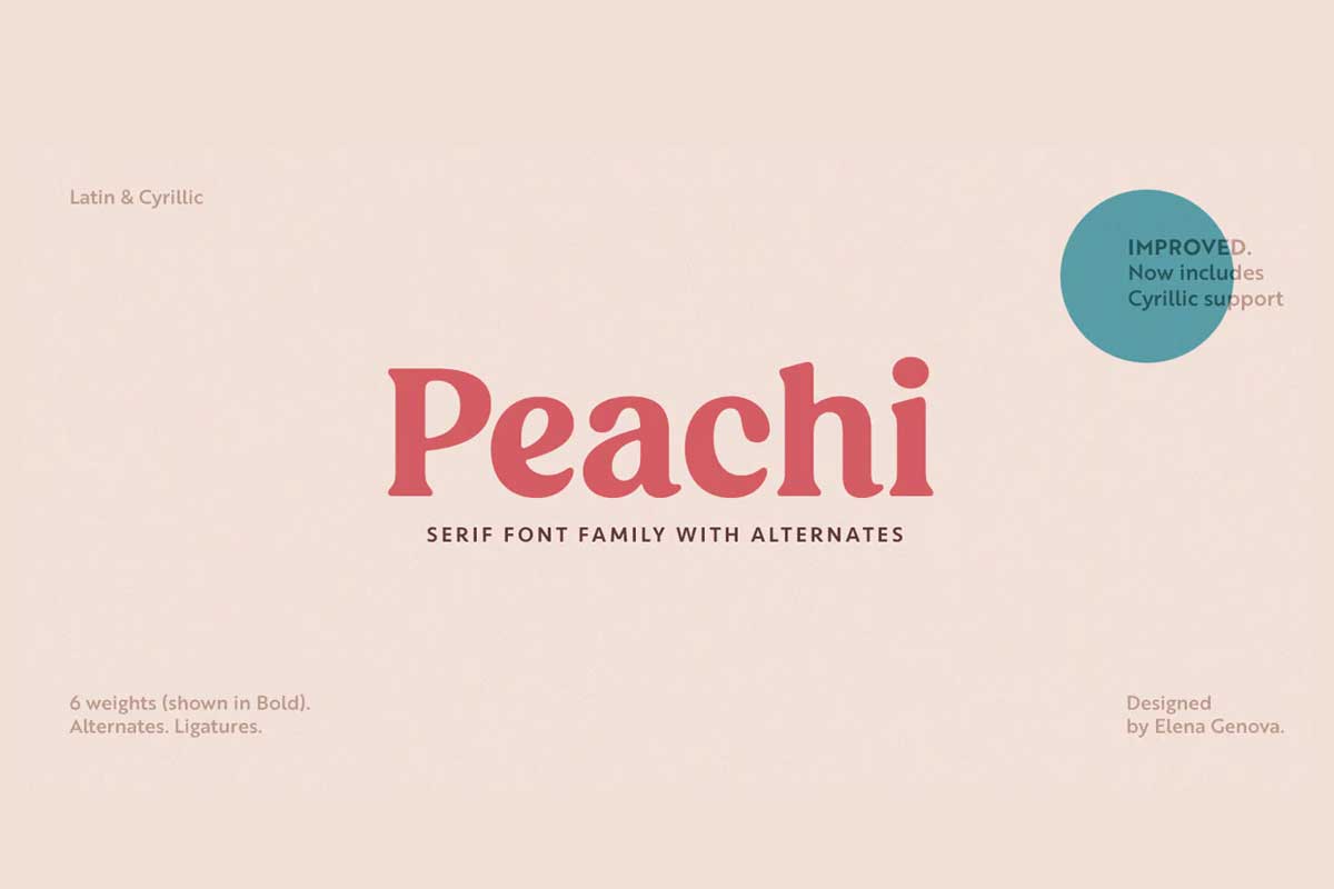 Peachi Font