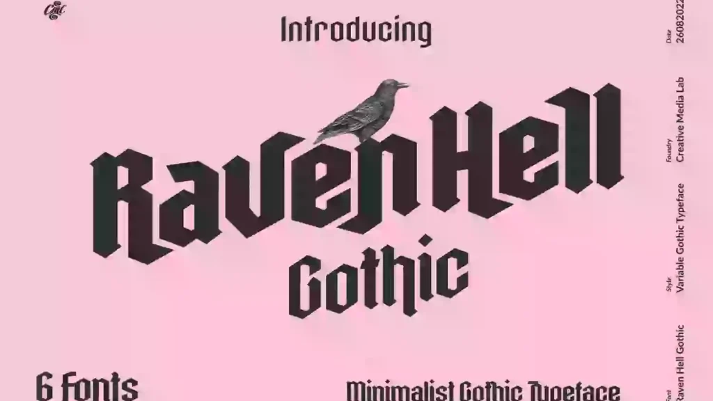 Raven Hell Font