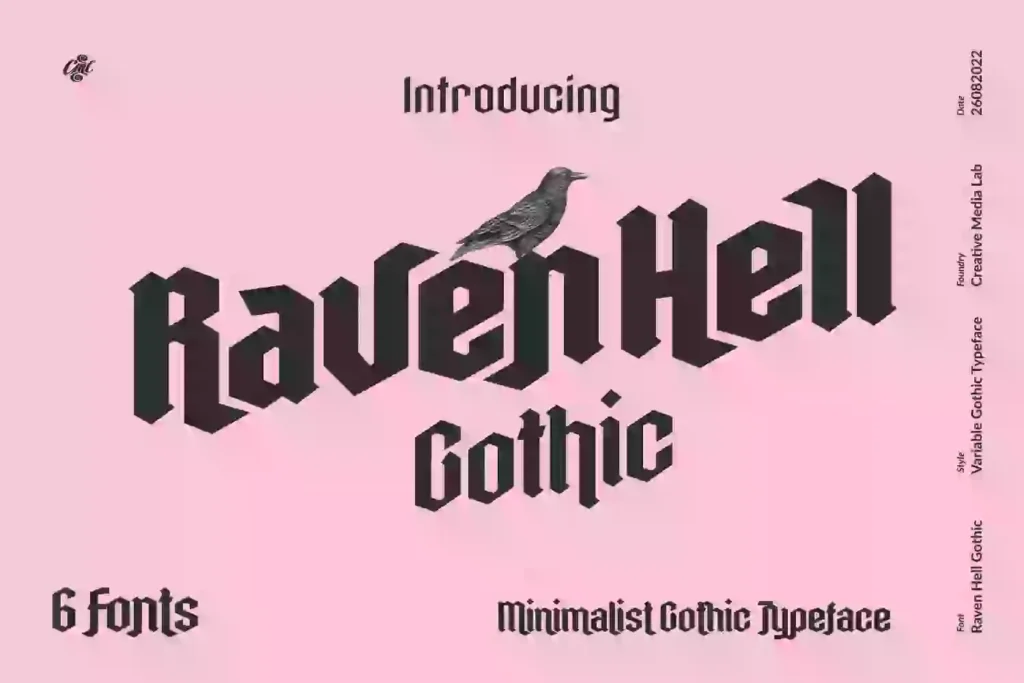 Raven Hell Font