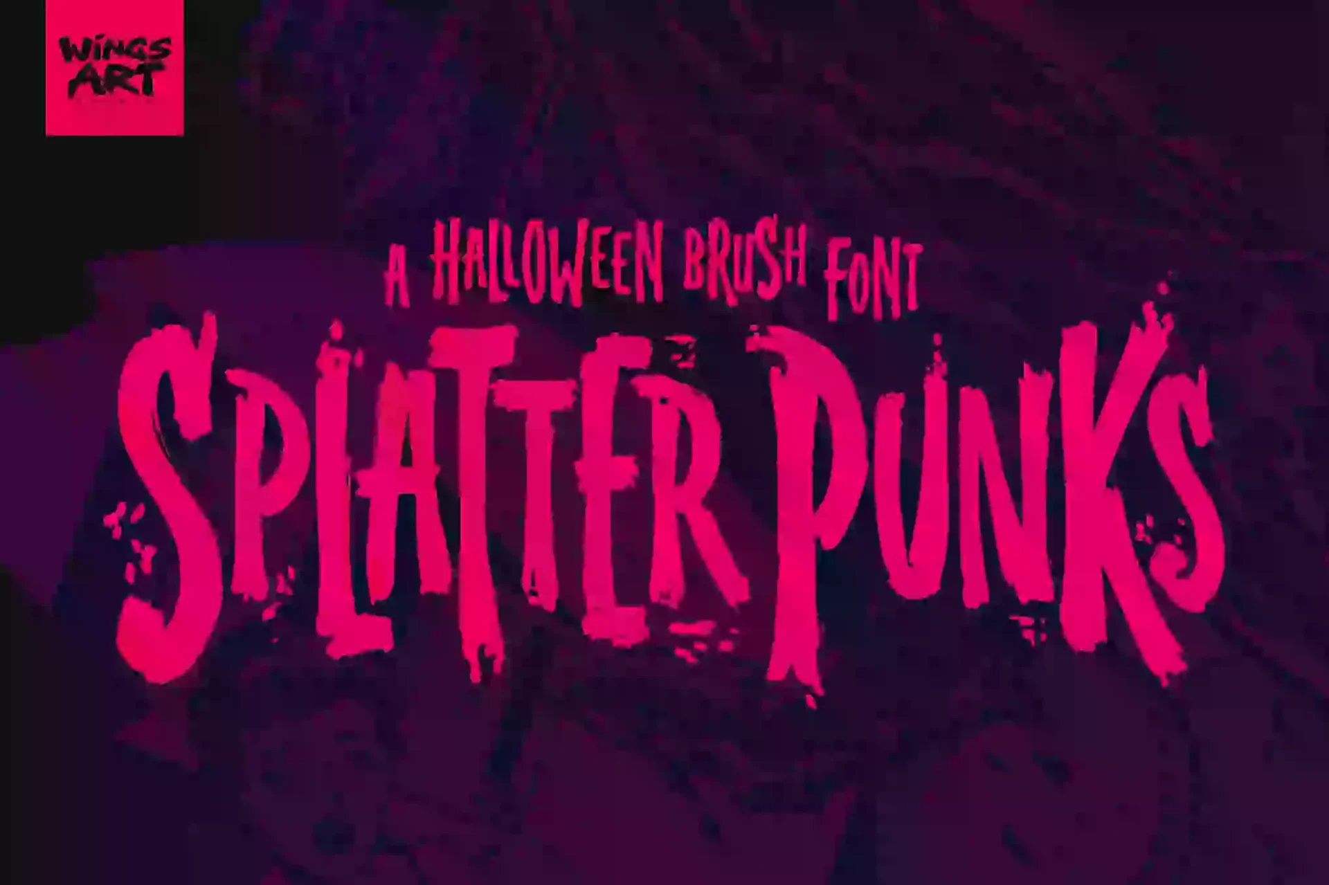 Splatterpunks Font