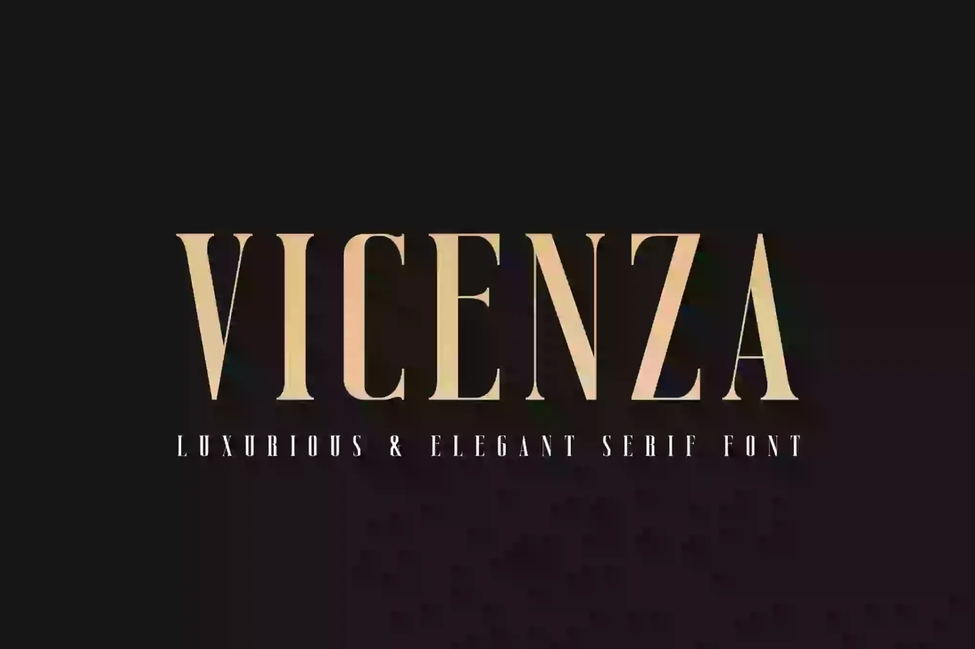 Vicenza Font