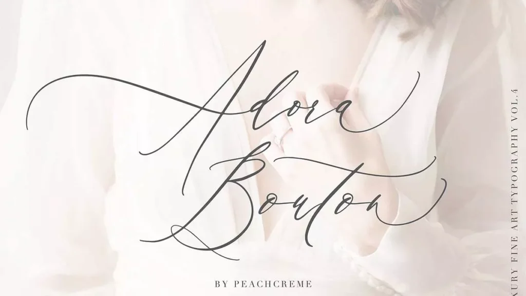 Adora Bouton Font