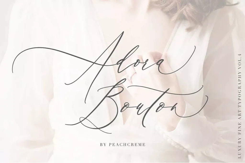 Adora Bouton Font