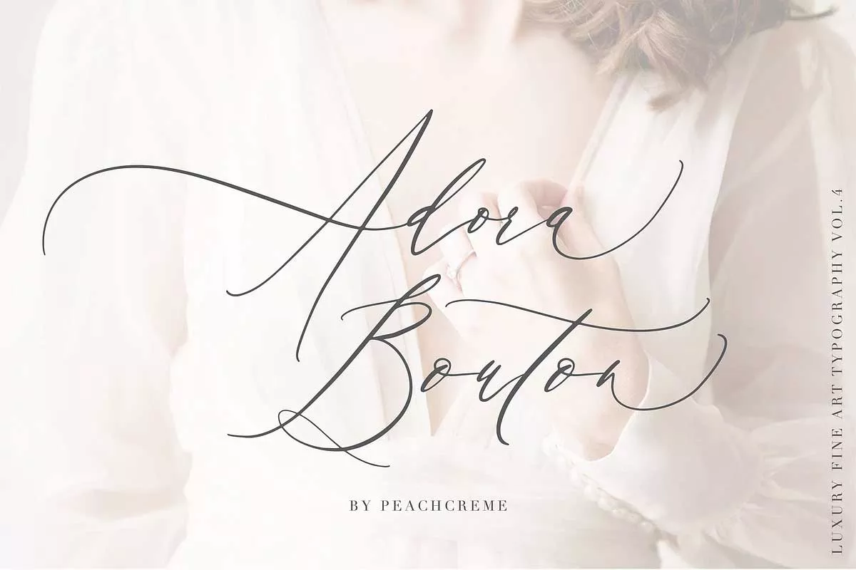 Adora Bouton Font