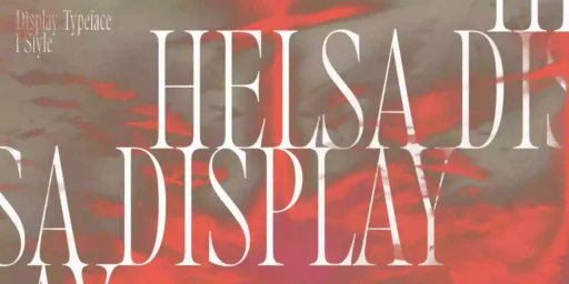 Helsa Display Font