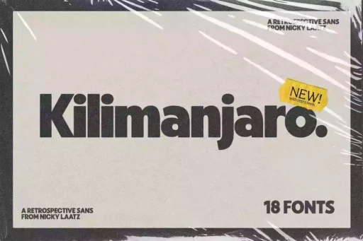 Kilimanjaro Sans Font