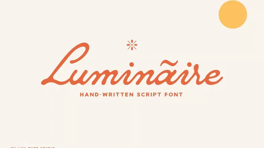 Luminaire Font