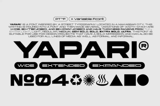 Yapari Font