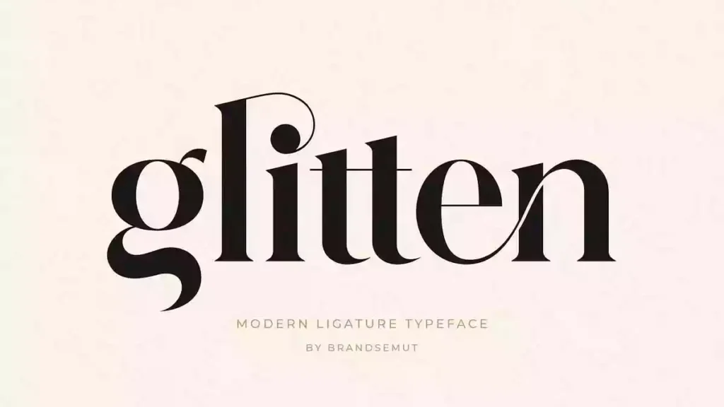 Glitten Font