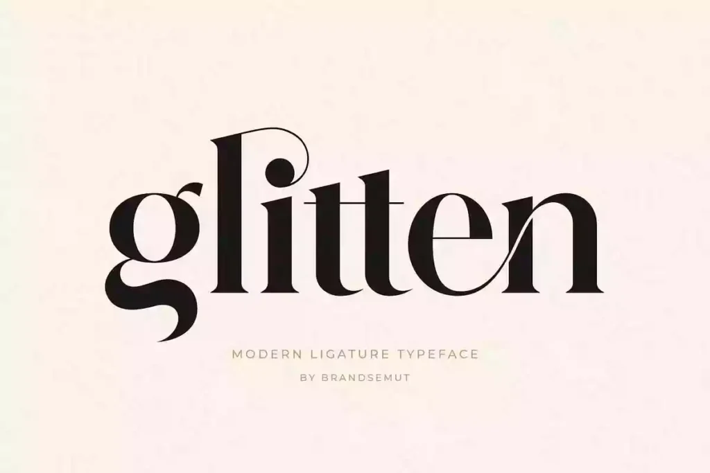 Glitten Font