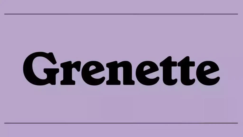 Grenette Font