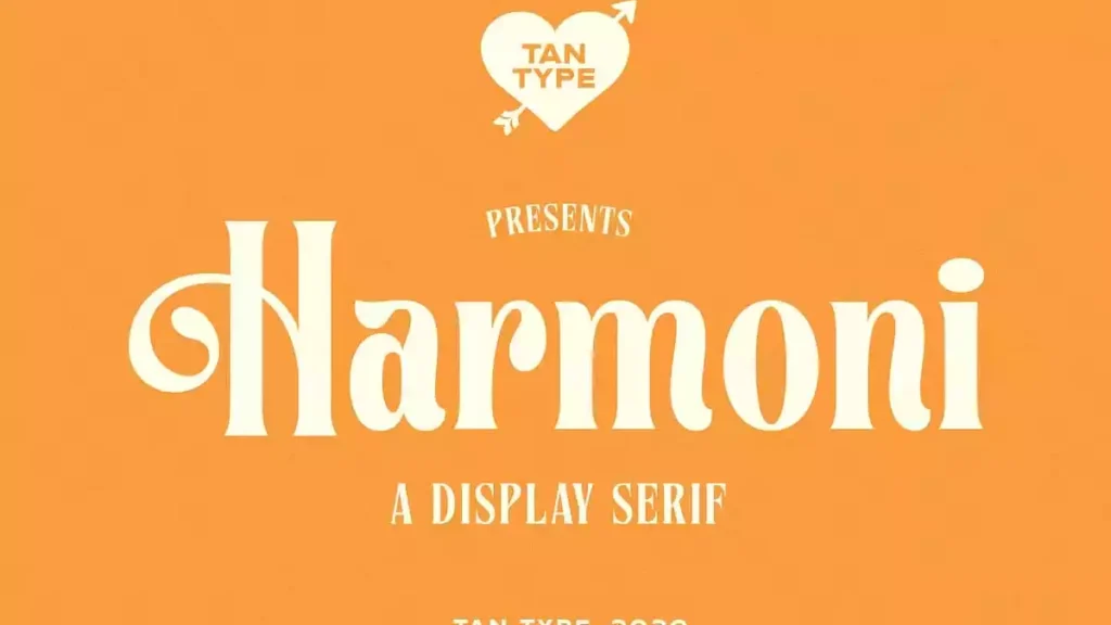 TAN Harmoni Font