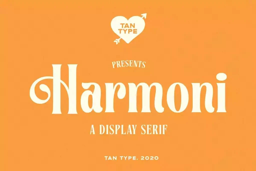 TAN Harmoni Font