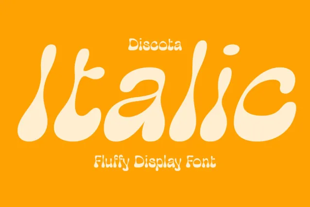 Discota Display Font 3