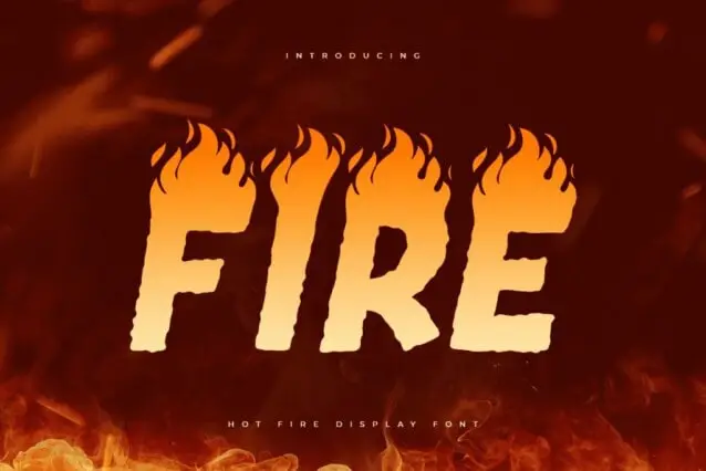 Fire Ball Font