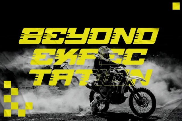 Race Freak Font 1