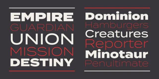 Termina Font Family 2