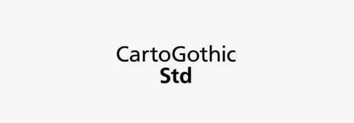 CartoGothic Std Font Family
