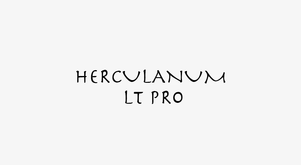 Herculanum LT Pro Font Free Download