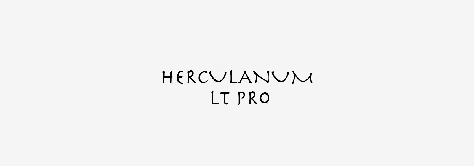 Herculanum LT Pro Font Free Download