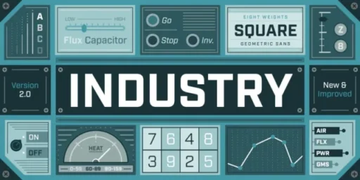 Industry Font Family