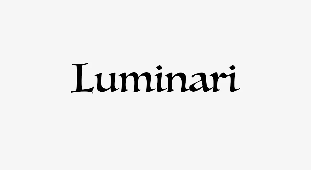 Luminari Font Free Download