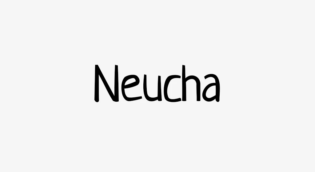 Neucha Font Free Download