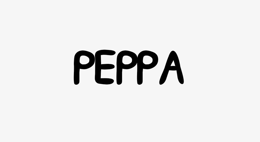 Peppa Font Free Download