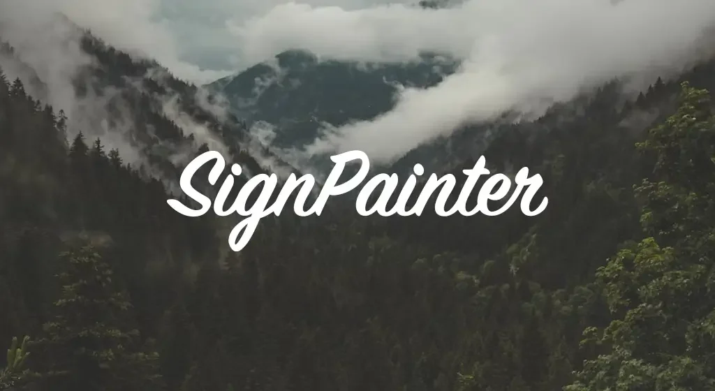 SignPainter Font
