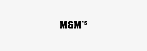 M&M’s Logo Font