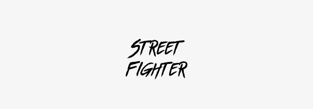 Street Fighter Font