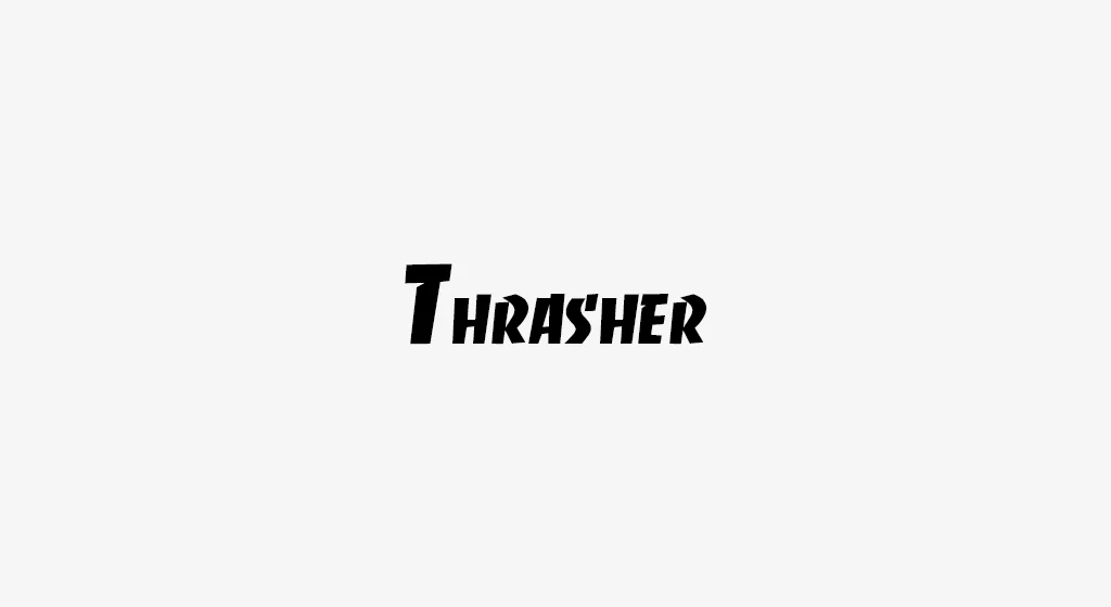 Thrasher Font